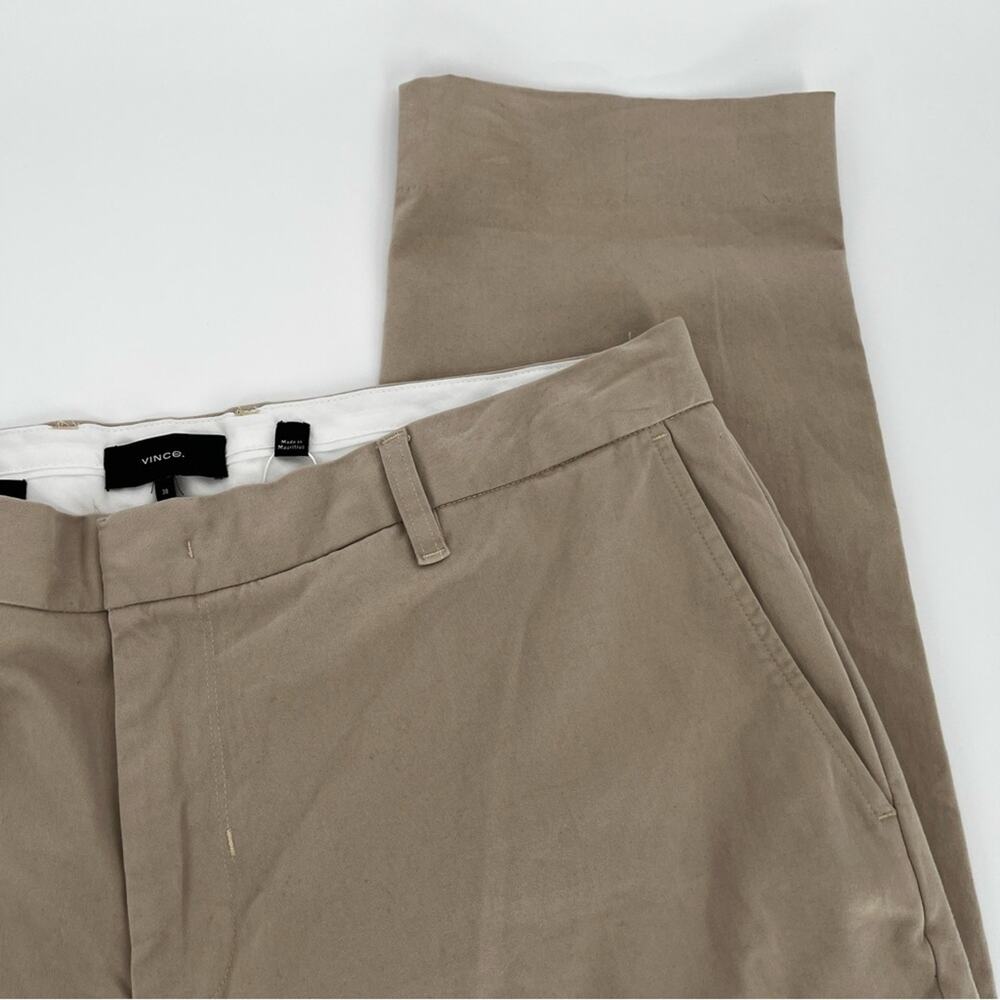 Vince Men's Dylan Slim Fit Chino Trouser pants tan - 38 - Picture 5 of 12